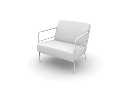 دانلود آبجکت صندلی راحتی مدل Armchair-12