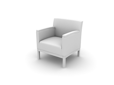 دانلود آبجکت صندلی راحتی مدل Armchair-18