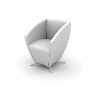 دانلود آبجکت صندلی راحتی مدل Armchair-27