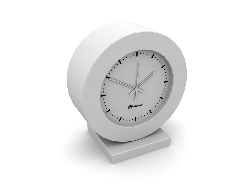 دانلود آبجکت ساعت مدل Clock-1