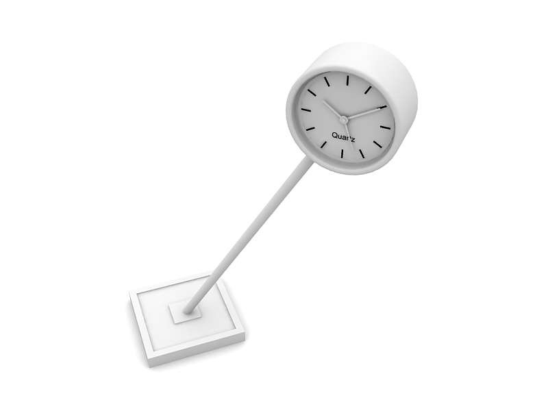 دانلود آبجکت ساعت مدل Clock-3