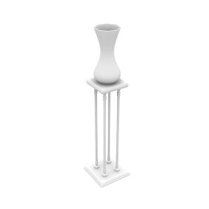 دانلود آبجکت گلدان مدل flowerpot-7