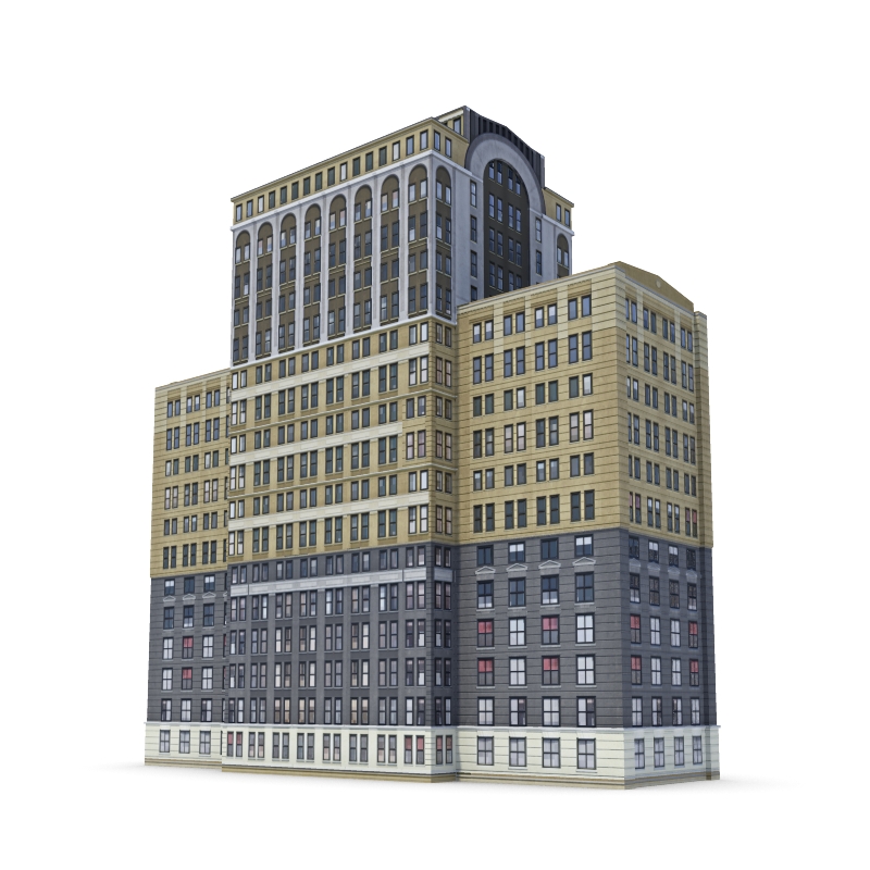 دانلود آبجکت ساختمان مدل Building-32
