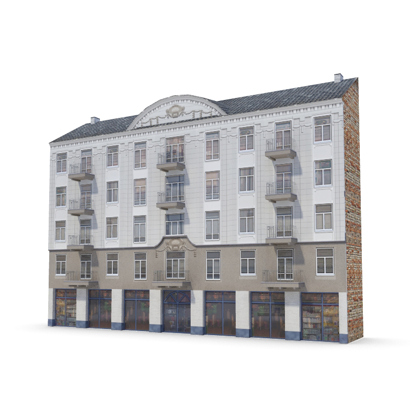 دانلود آبجکت ساختمان مدل Building-38