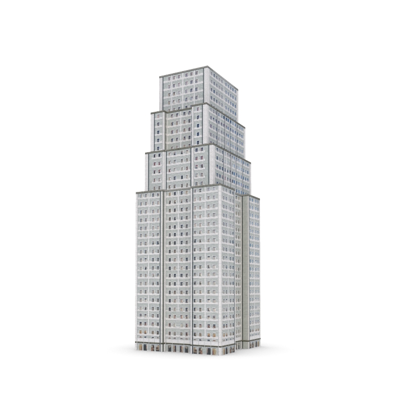 دانلود آبجکت ساختمان مدل Building-50