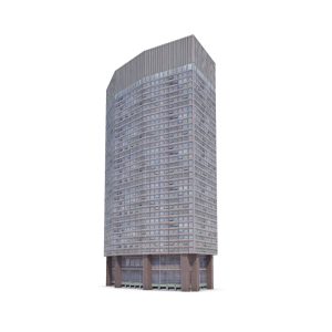 دانلود آبجکت ساختمان مدل Building-54
