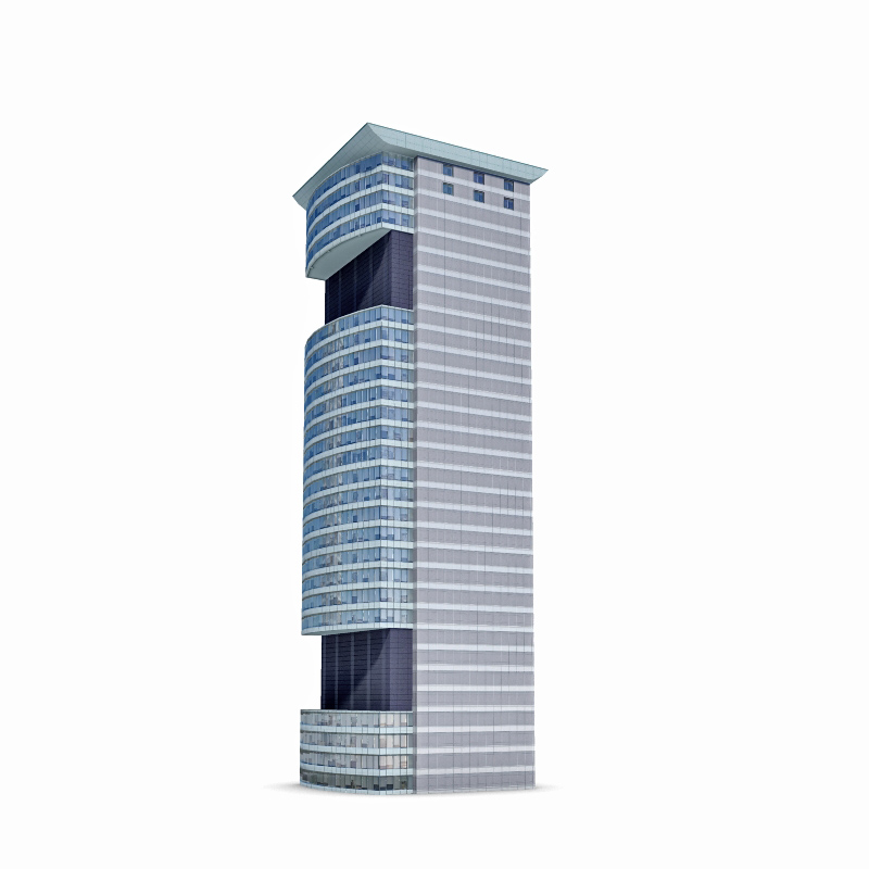 دانلود آبجکت ساختمان مدل Building-56
