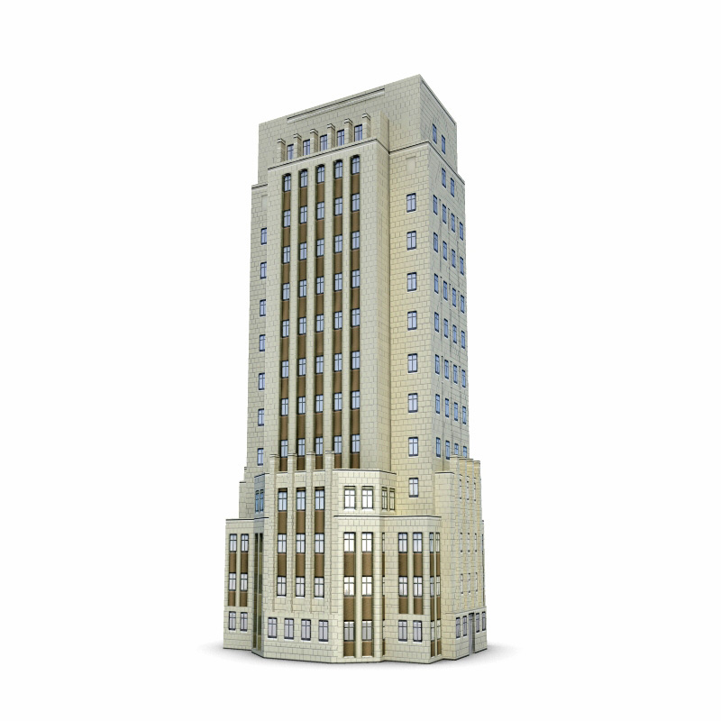 دانلود آبجکت ساختمان مدل Building-59