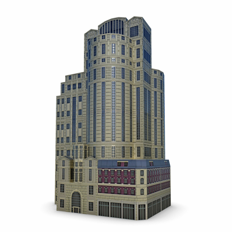 دانلود آبجکت ساختمان مدل Building-60