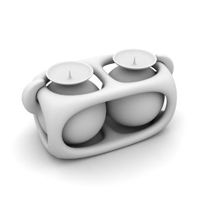 دانلود آبجکت شمع مدل Candlestick-11