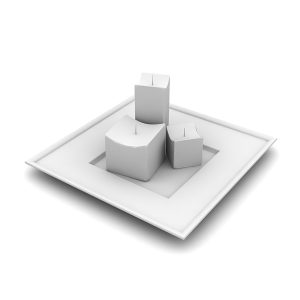 دانلود آبجکت شمع مدل Candlestick-9