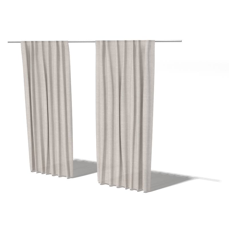 دانلود آبجکت پرده مدل Curtain-16