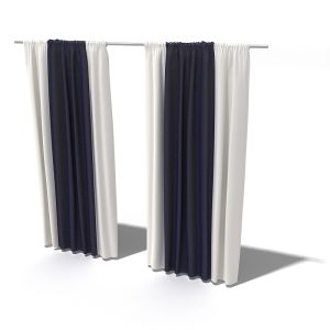 دانلود آبجکت پرده مدل Curtain-24