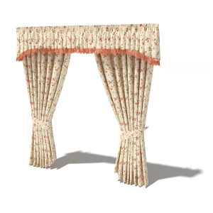 دانلود آبجکت پرده مدل Curtain-59