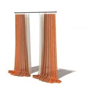 دانلود آبجکت پرده مدل Curtain-69