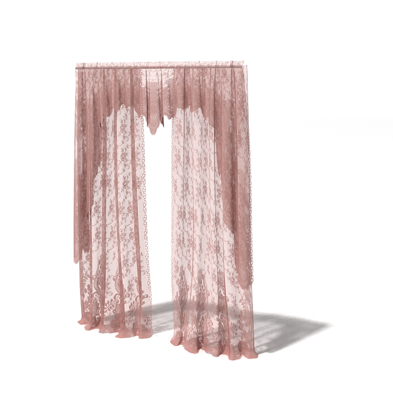دانلود آبجکت پرده مدل Curtain-70