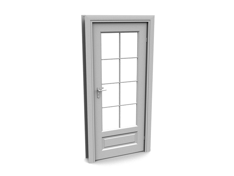 دانلود آبجکت درب مدل Door-13