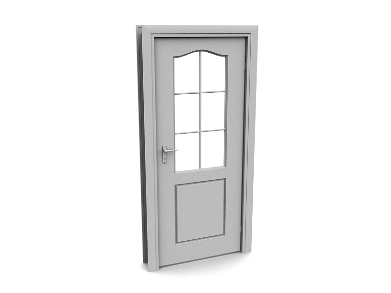 دانلود آبجکت درب مدل Door-3