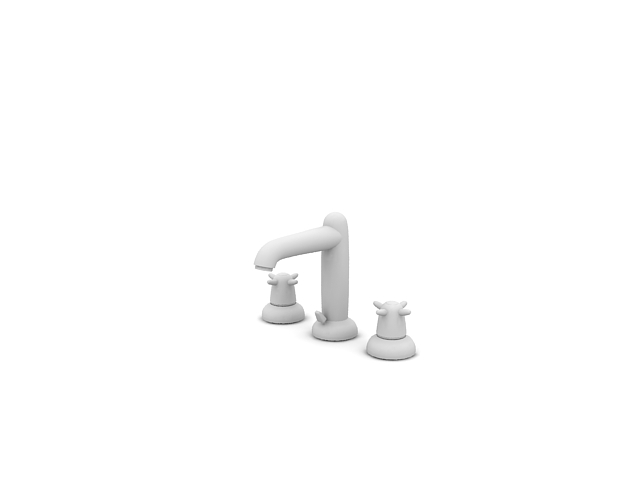 دانلود آبجکت شیر روشویی مدل Faucet-2