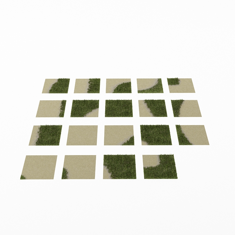 دانلود آبجکت کف پوش مدل Landscape-3