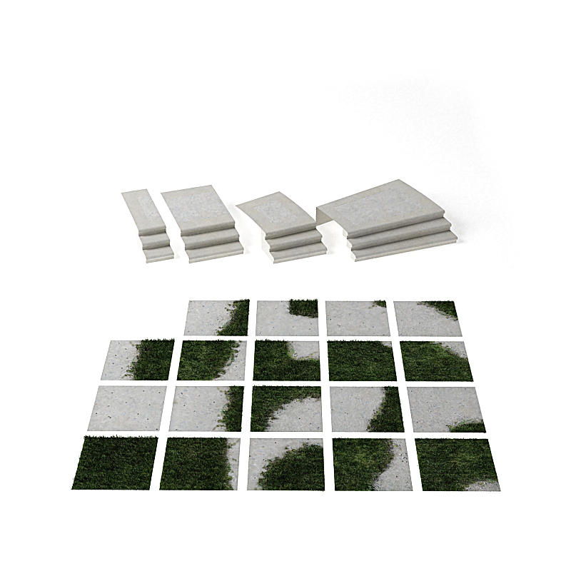 دانلود آبجکت کف پوش مدل Landscape-6