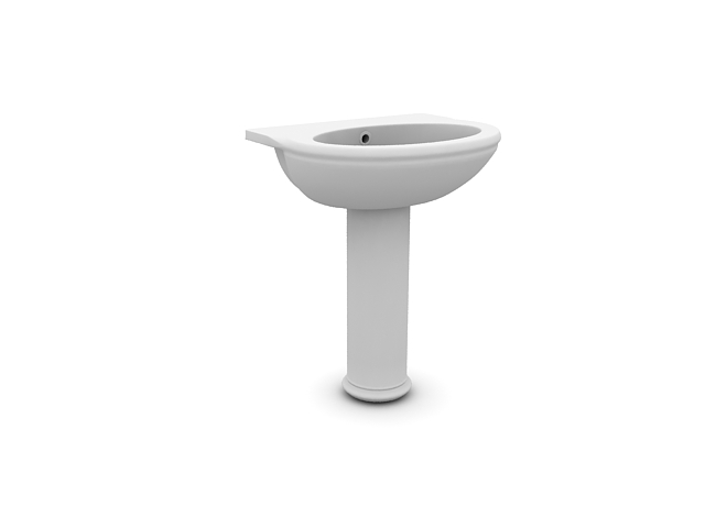 دانلود آبجکت سینک دستشویی مدل Sink-21