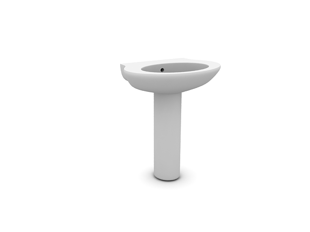 دانلود آبجکت سینک دستشویی مدل Sink-23