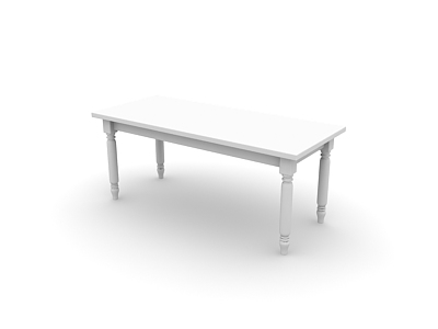 دانلود آبجکت میز مدل Table-6