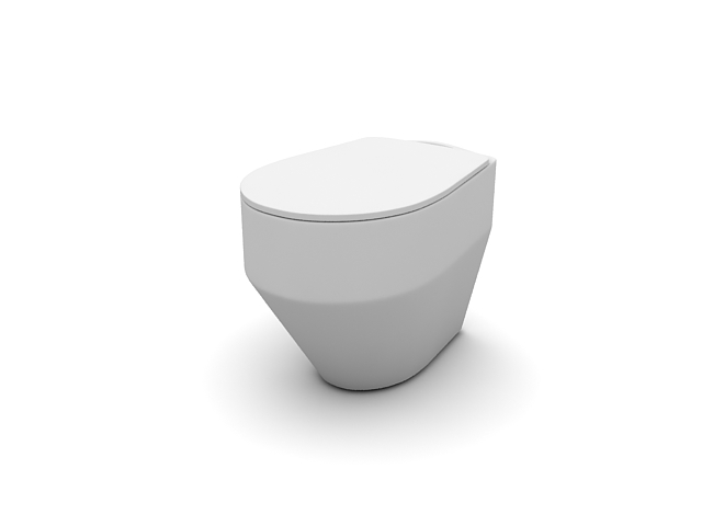 دانلود آبجکت توالت فرنگی مدل Toilet-11