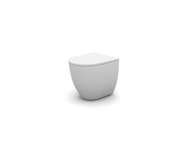 دانلود آبجکت توالت فرنگی مدل Toilet-12