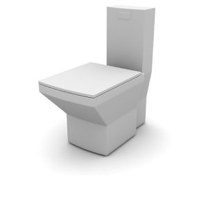 دانلود آبجکت توالت فرنگی مدل Toilet-17