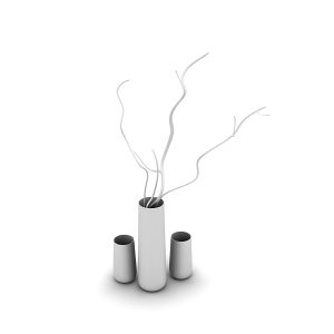 دانلود آبجکت گلدان تزیینی مدل Vase-8