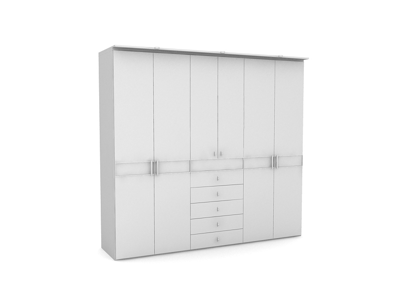 دانلود آبجکت کمد مدل Closet-42