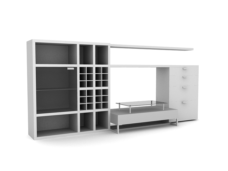 دانلود آبجکت کمد مدل Closet-75