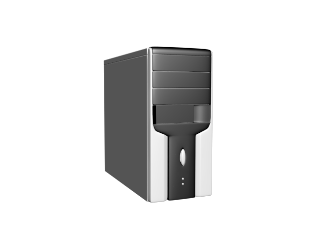 دانلود آبجکت کیس مدل Computer-case-3