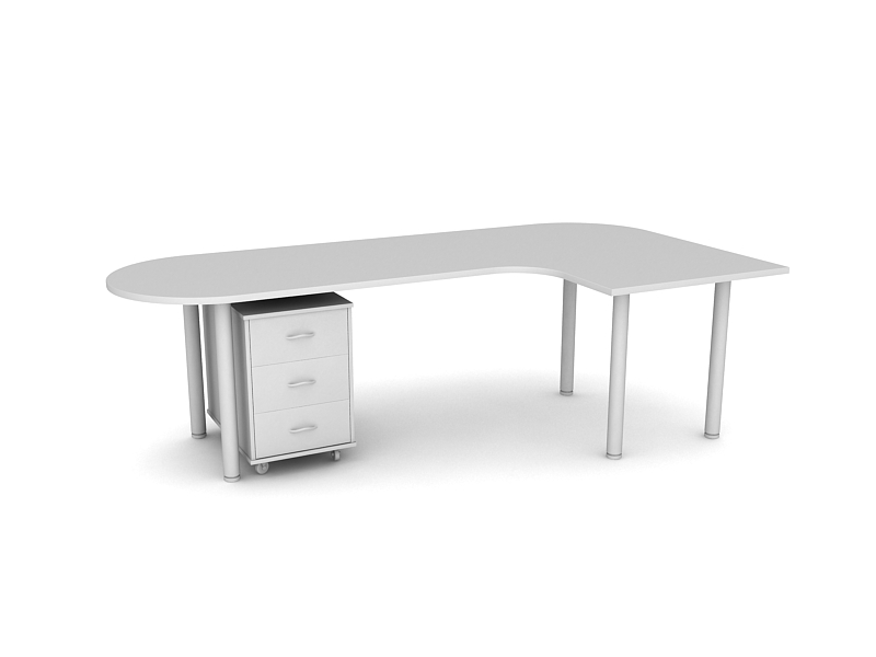 دانلود آبجکت میز مدل Desk-4
