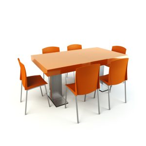دانلود آبجکت میز ناهار خوری مدل Dining-table-10