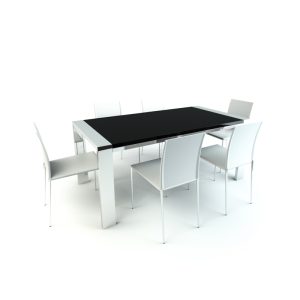 دانلود آبجکت میز ناهار خوری مدل Dining-table-5
