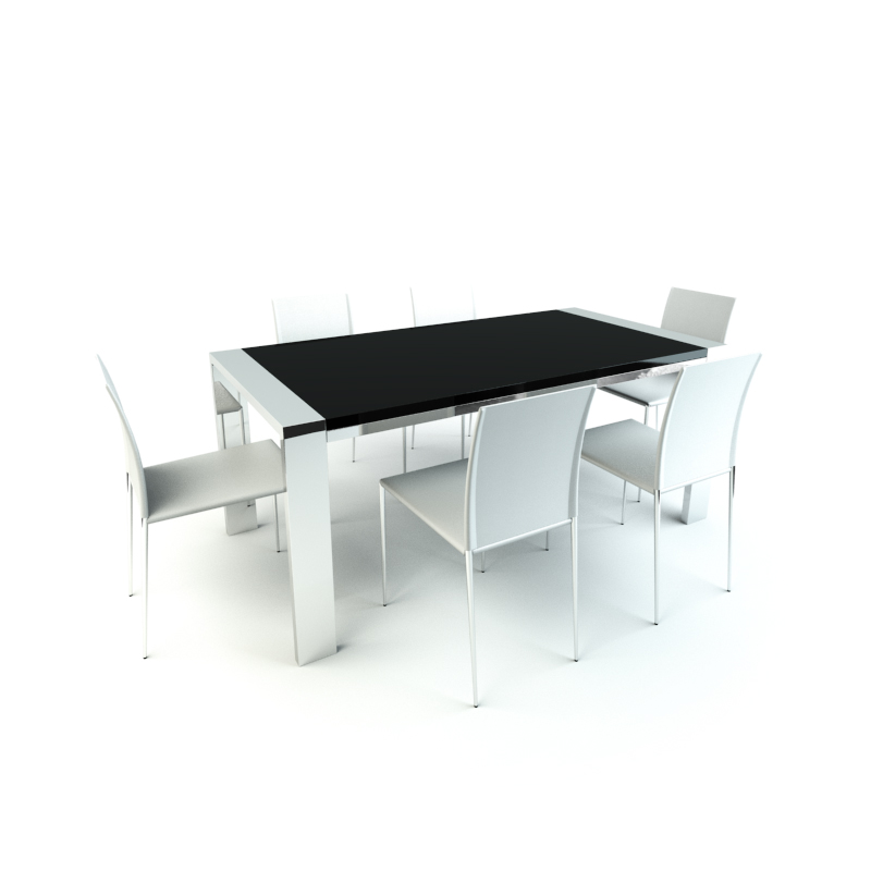 دانلود آبجکت میز ناهار خوری مدل Dining-table-5