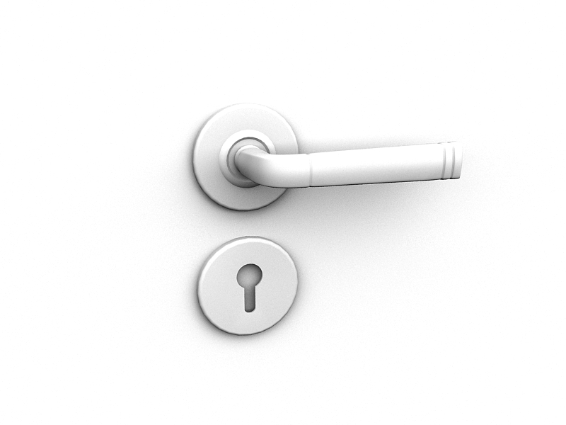 دانلود آبجکت دستگیره درب مدل Door-handle-13