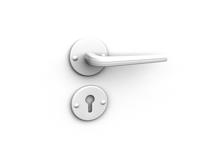 دانلود آبجکت دستگیره درب مدل Door-handle-14