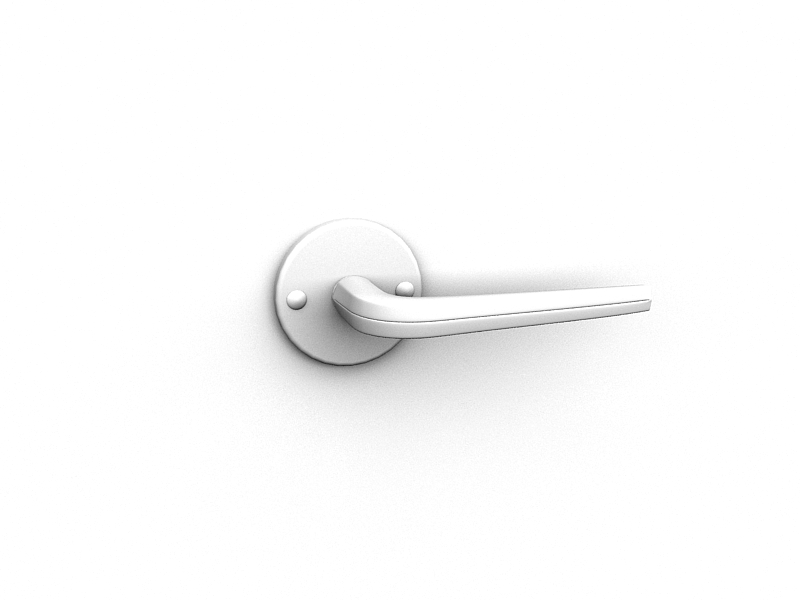دانلود آبجکت دستگیره درب مدل Door-handle-17