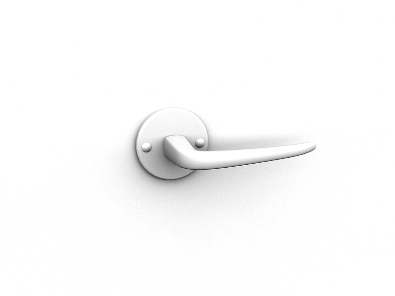 دانلود آبجکت دستگیره درب مدل Door-handle-19