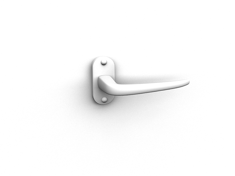 دانلود آبجکت دستگیره درب مدل Door-handle-25