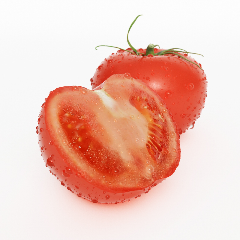 دانلود آبجکت میوه (گوجه) مدل Fruit-17