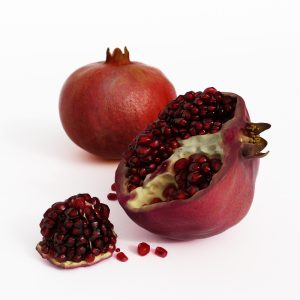 دانلود آبجکت میوه (انار) مدل Fruit-27