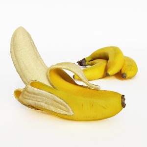 دانلود آبجکت میوه‌ (موز) مدل Fruit-28