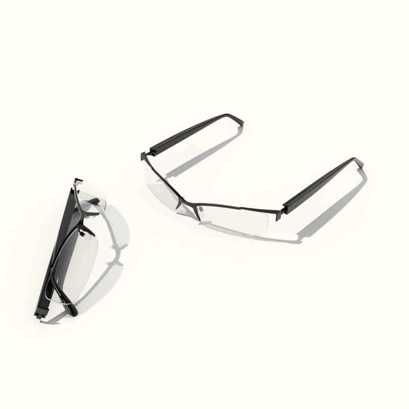 دانلود آبجکت عینک مدل Glasses-1