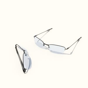 دانلود آبجکت عینک مدل Glasses-4