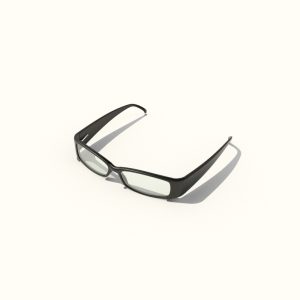 دانلود آبجکت عینک مدل Glasses-6